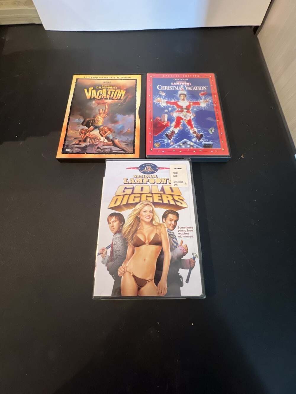 National Lampoon DVD Lot - Christmas Vacation, Vacation, Gold Diggers